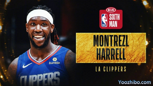 NBA最佳第六人<a href=/lanqiu24/clippers/ target=_blank class=infotextkey>快船</a>前锋哈雷尔当选